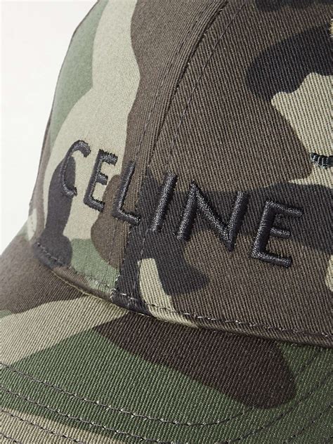 celine camo cap|celine hats for sale.